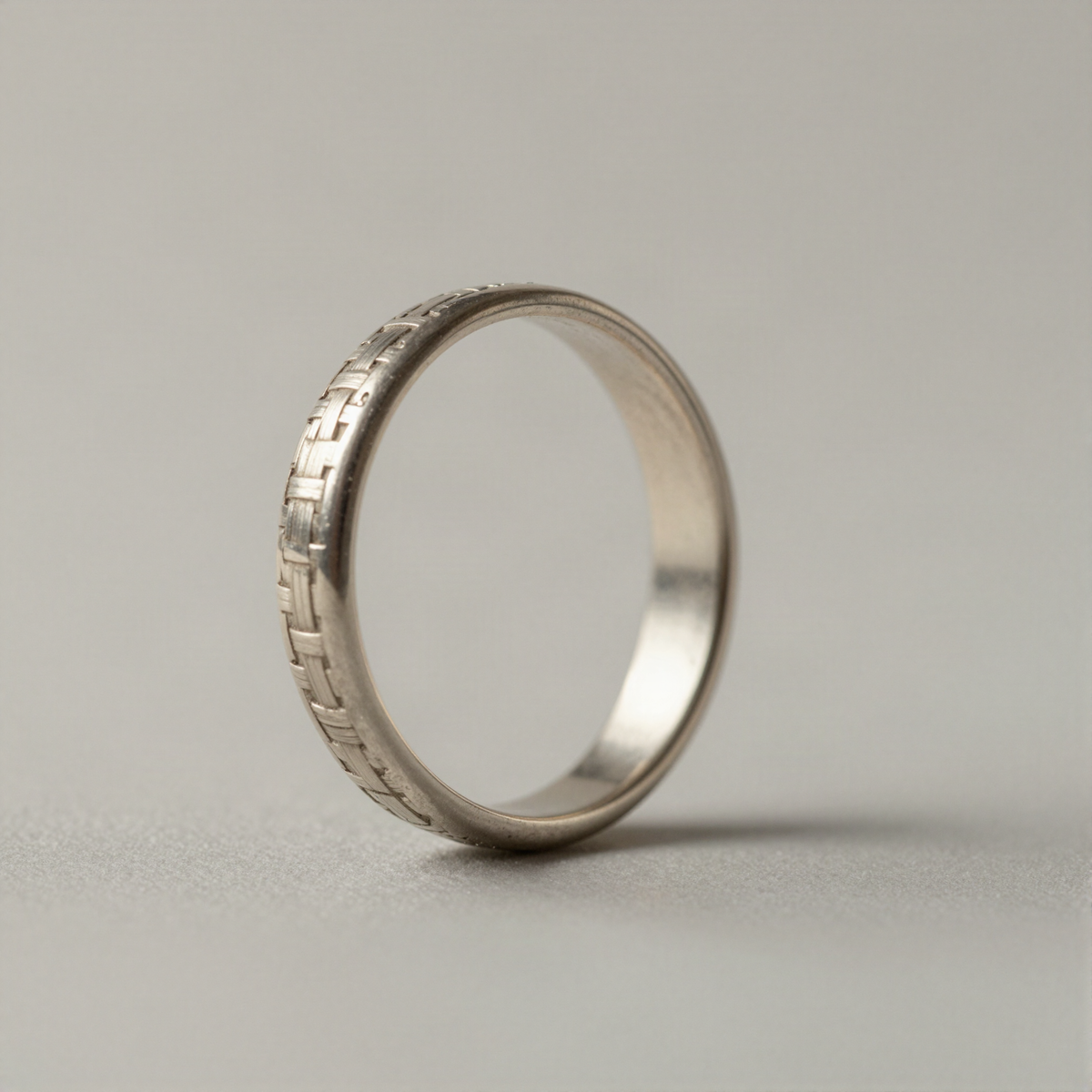 Silk Scarf Ring, Slim