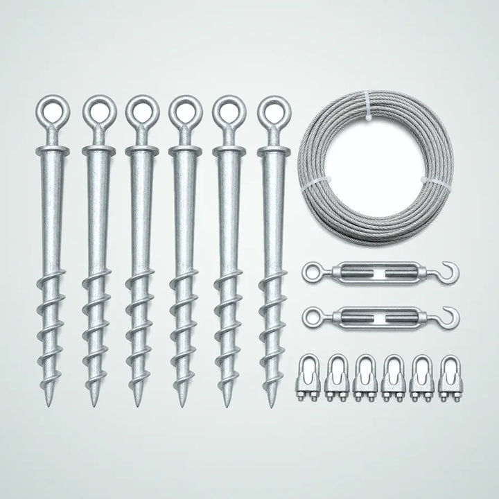 Stay-Fast Anchor Kit, 12 stakes