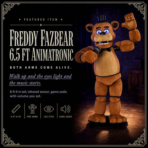 Arcade Bear Animatronic – 6.5 ft, photo 1