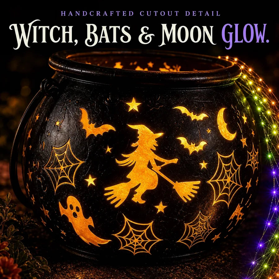 Cauldron Witch Light-Up Stake, photo 4