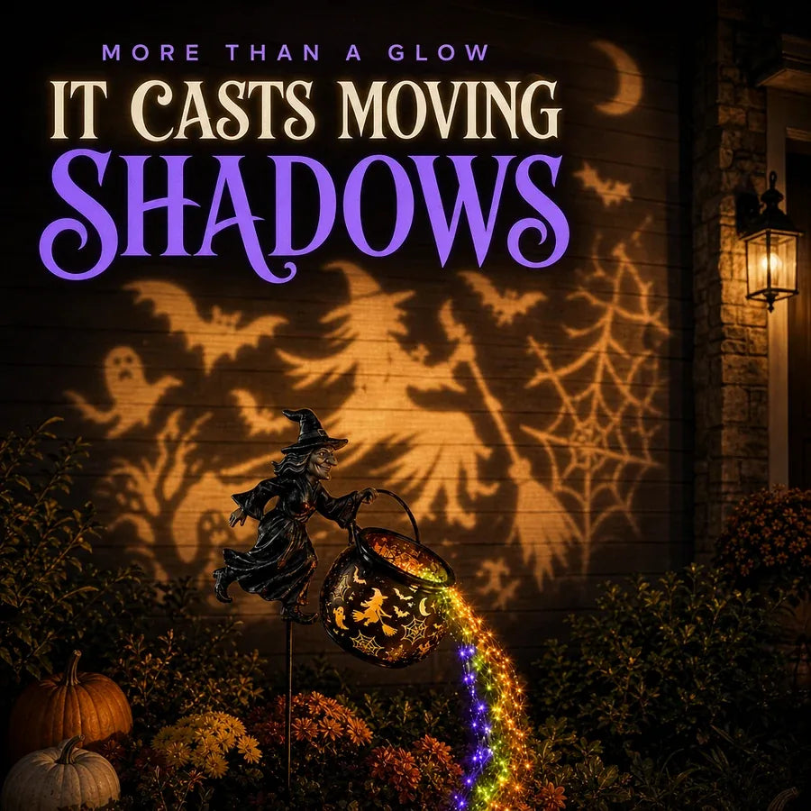 Cauldron Witch Light-Up Stake, photo 7