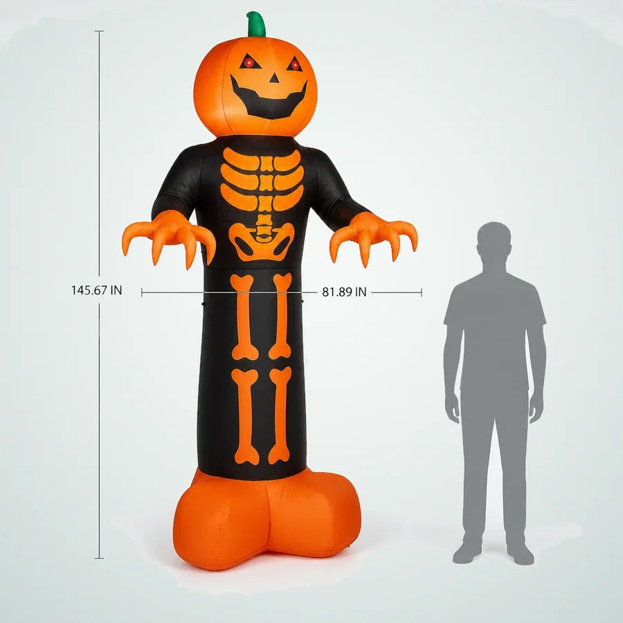 Crabmere Pumpkin Reaper Inflatable – 12 ft, photo 2