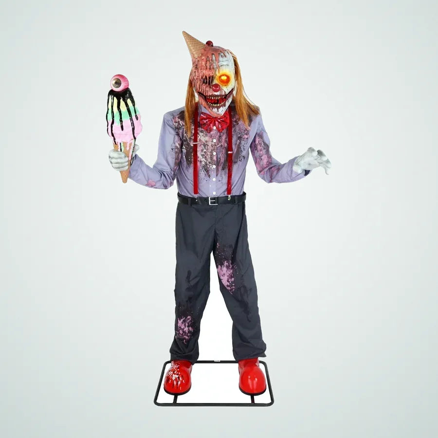 Dripping Cone Clown Animatronic, photo 1