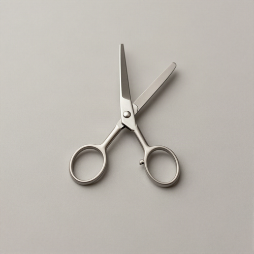 Beard Trimming Scissors, Stainless
