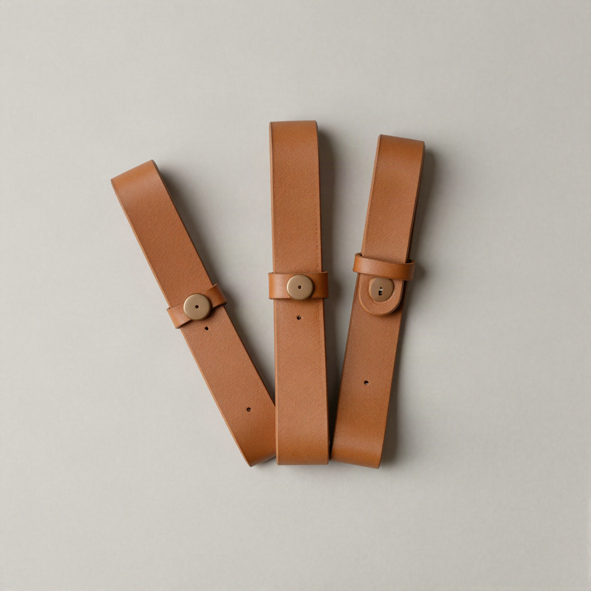 Leather Cord Wraps, Set of Three