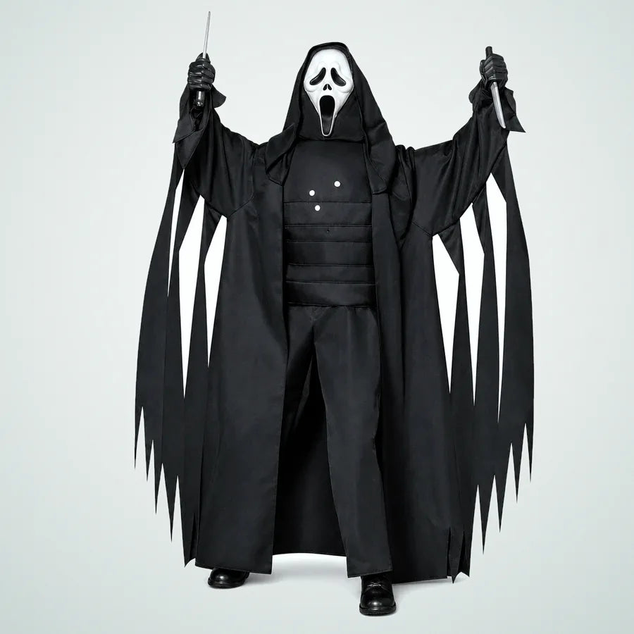 Hooded Screamer Animatronic – 6.5 ft, photo 1