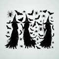 Kittiwake Witch Window Silhouettes, photo 1
