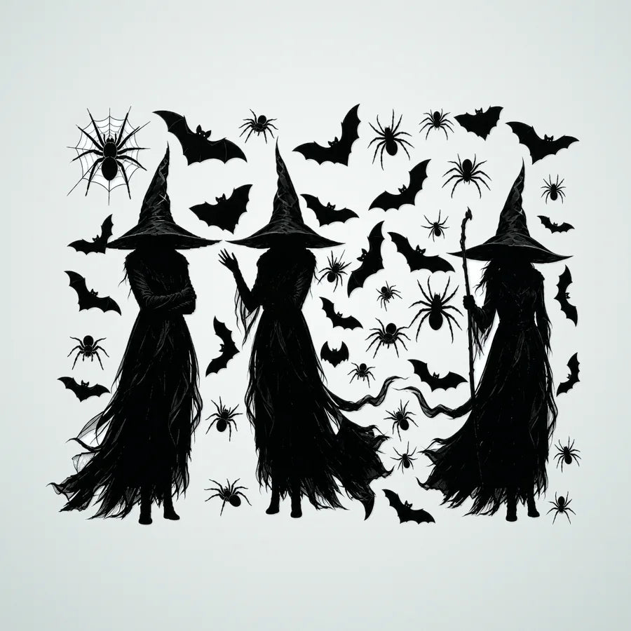 Kittiwake Witch Window Silhouettes, photo 1