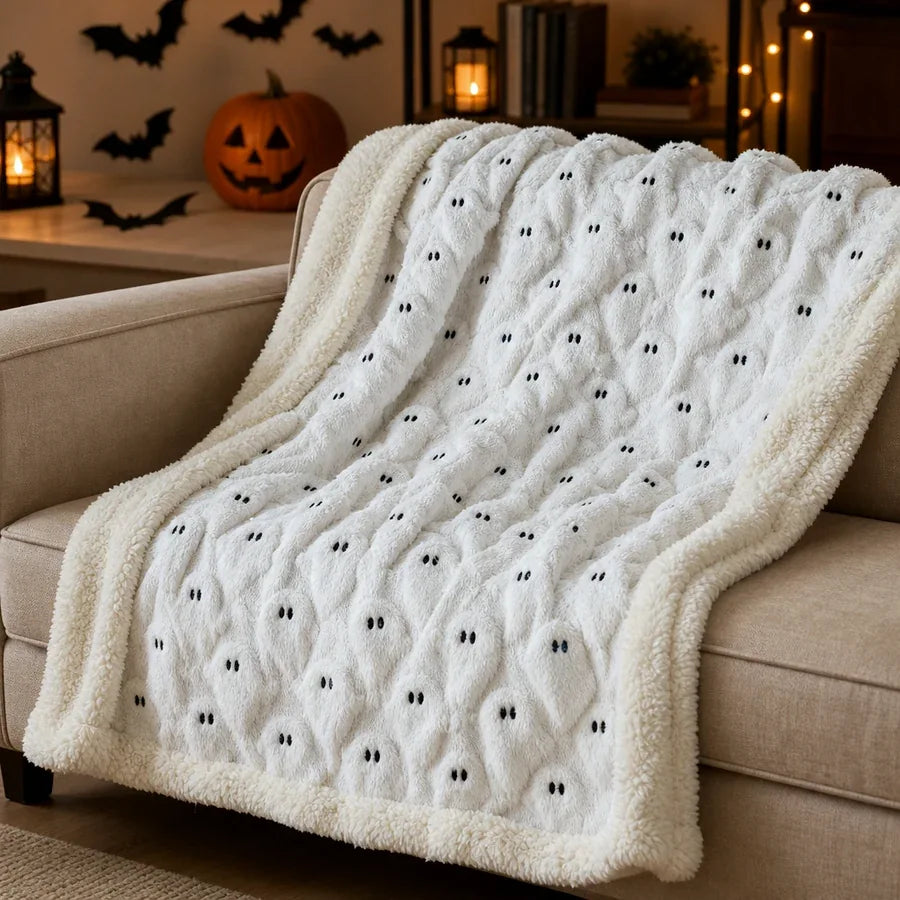 Luggermoor Ghost Throw Blanket, photo 3