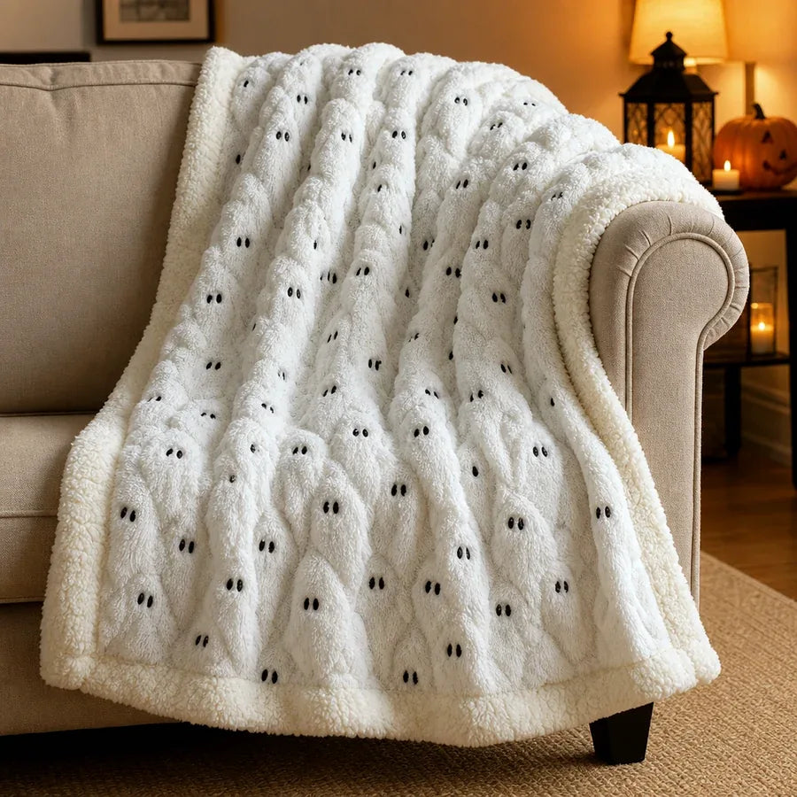Luggermoor Ghost Throw Blanket, photo 9