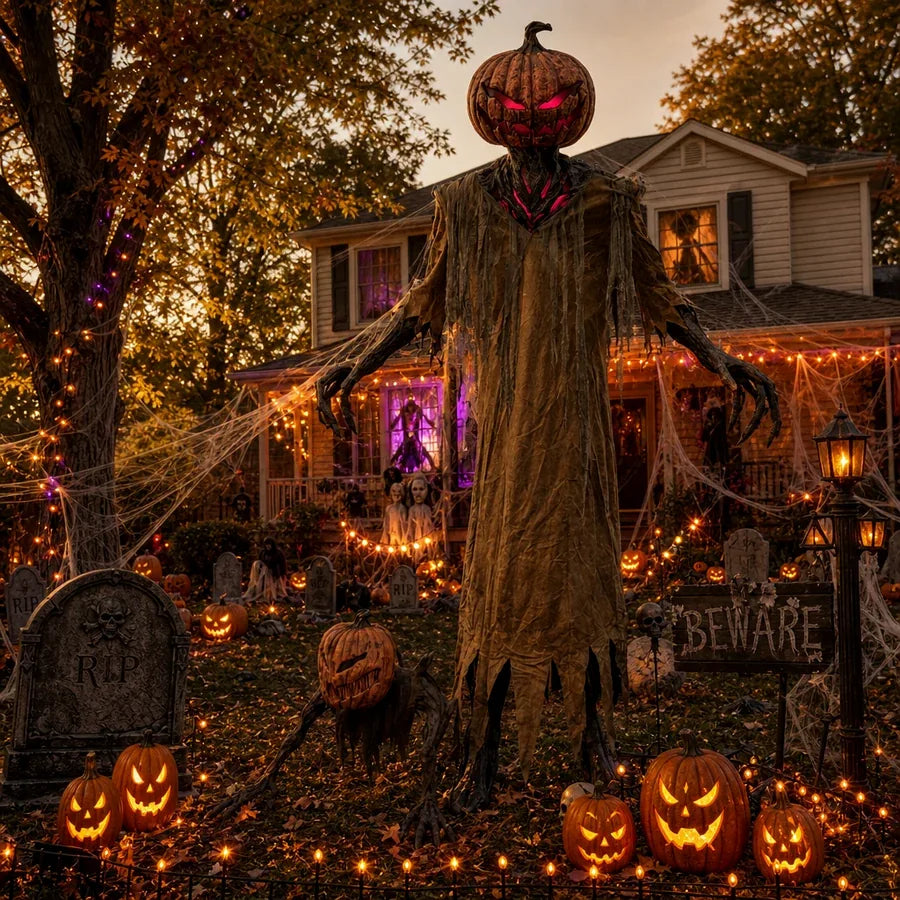 Pelicanmoor Pumpkin Animatronic – 12 ft, photo 5
