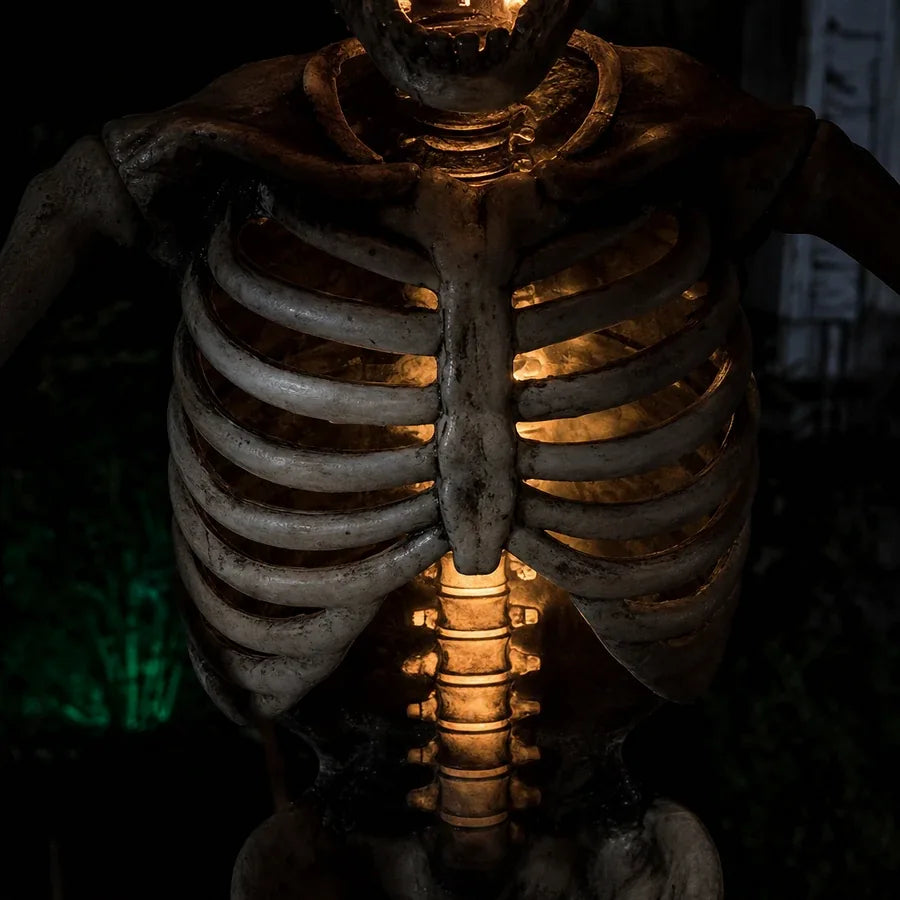 Pierhead Inferno Pumpkin Skeleton – 12 ft, photo 5