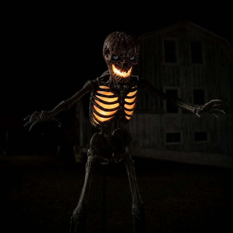Pierhead Inferno Pumpkin Skeleton – 12 ft, photo 9