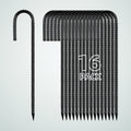 Silentbay Anchor Kit, 16 pack, photo 1
