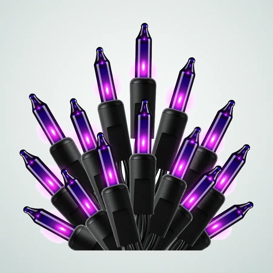 Silentbay Purple String Lights – 10 ft, photo 1