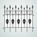Silentbay Skull Fence, 6 pack, photo 1